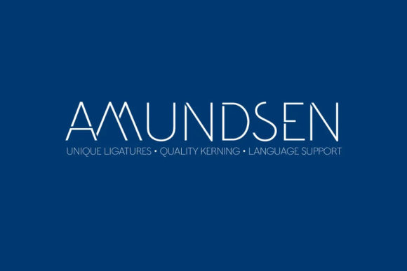 Amundsen: A Bold Stencil Font for Commanding Marketing Campaigns