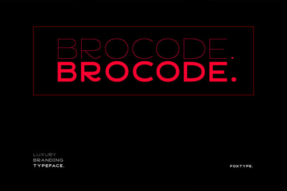 Brocode: The Modern Display Font for Captivating Web Design