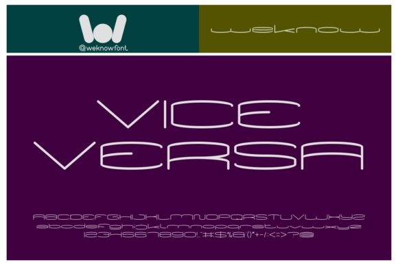 Choosing Vice Versa: A Display Font for Editorial Mood