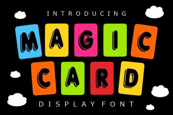 Magic Card: A Playful Display Font That Elevates Your Online Brand