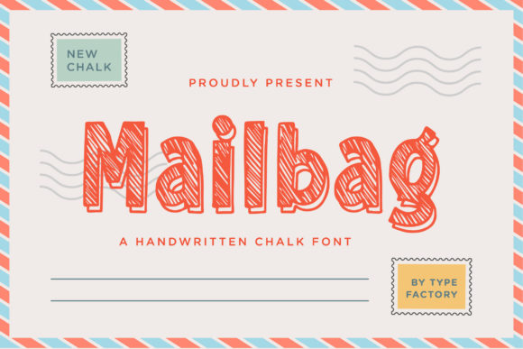 Mailbag: A Casual Display Font for Playful Branding