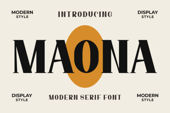 Maona: A Serif with Quiet Confidence