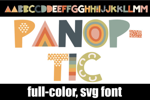 Panoptic Font: A Friendly Display Typeface for Building Your Brand
