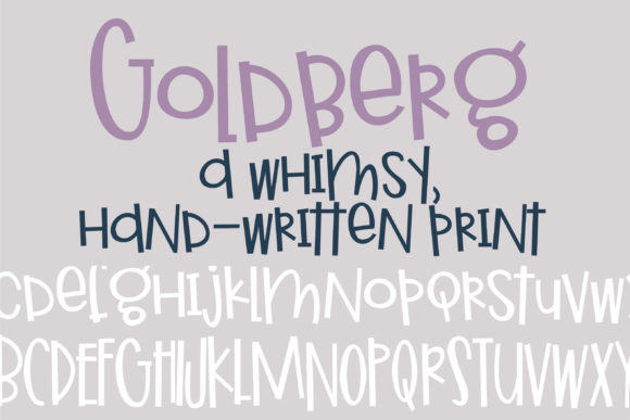 PN Goldberg: A Casual Font for Modern Campaigns