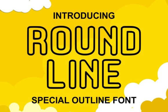 Round Line: An Assertive Display Font Built for Modern Marketing