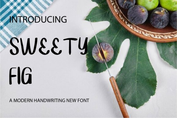 Sweety Fig: A Joyful Script Font for Editorial Personality