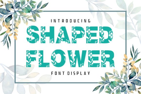 The Shaped Flower Typeface: Designing Editorial Pages That Bloom