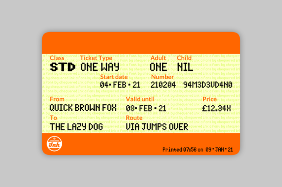 Using Spotted Rail Ticket for Editorial Typography