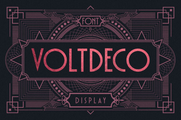 Voltdeco: A Modern Font That Builds a Consistent Business Brand